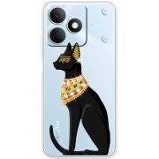 Чохол зі стразами Realme Note 80 Egipet Cat