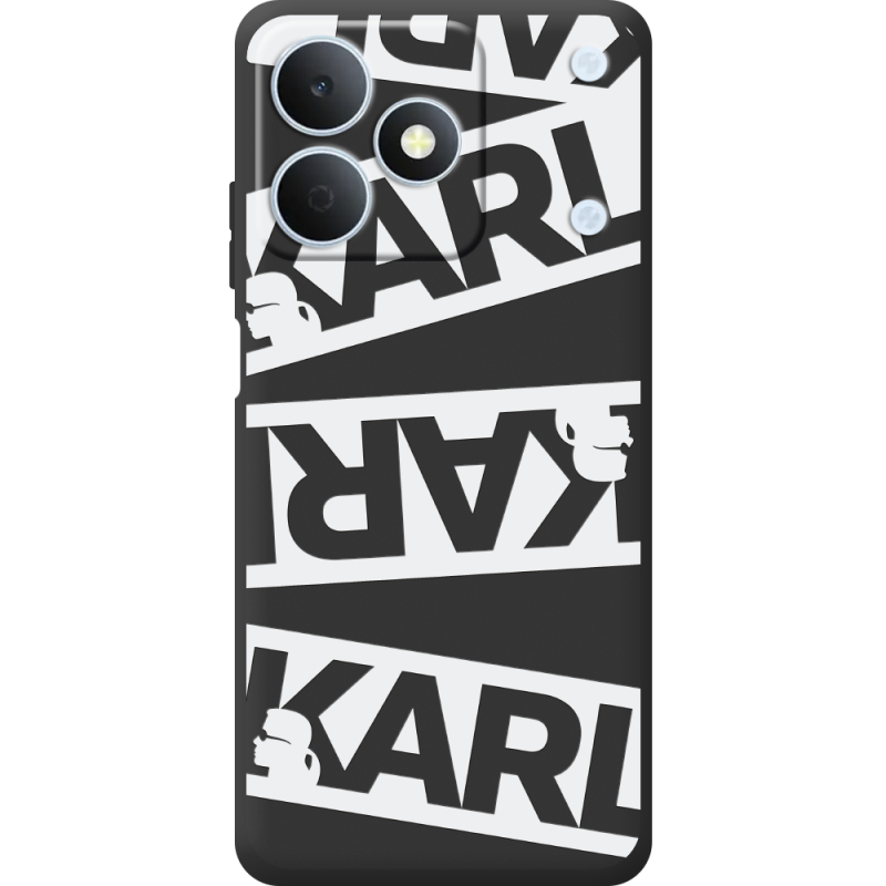 Чорний чохол BoxFace Realme Note 80 White Karl