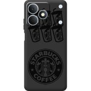 Чорний чохол BoxFace Realme Note 80 Black Coffee