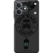 Чорний чохол BoxFace Realme Note 80 Dark Coffee
