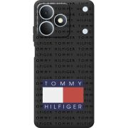 Чорний чохол BoxFace Realme Note 80 Tommy Print