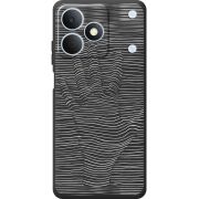 Чорний чохол BoxFace Realme Note 80 Optical Hand