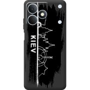 Чорний чохол BoxFace Realme Note 80 Kyiv
