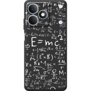 Чорний чохол BoxFace Realme Note 80 E=mc2
