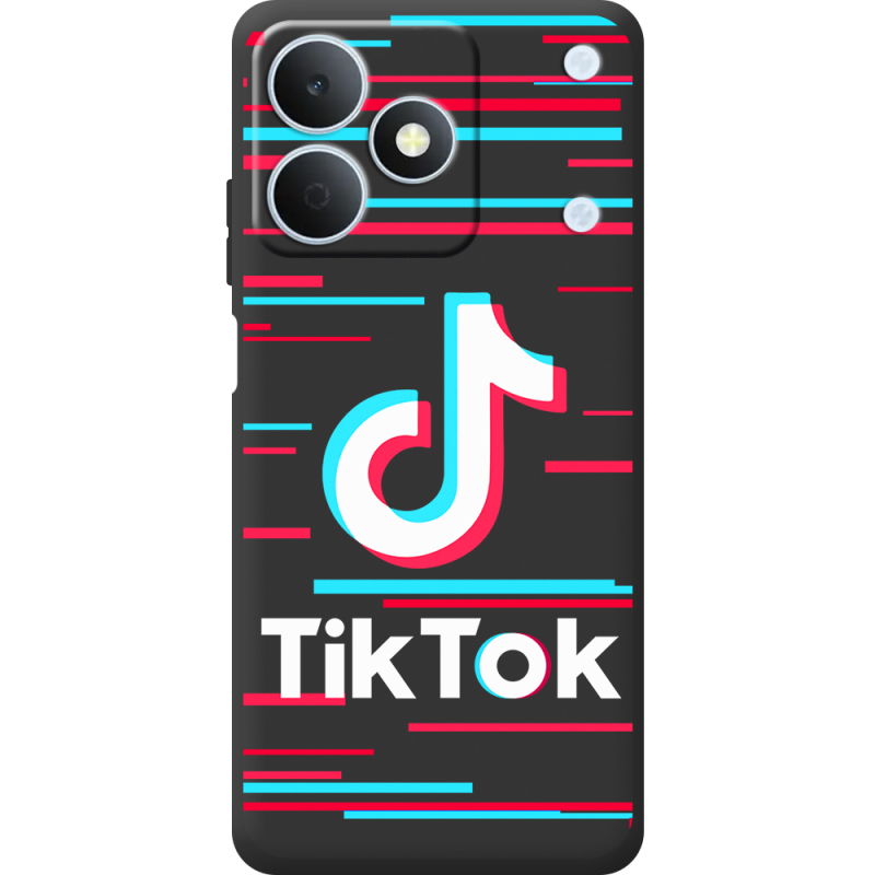 Чорний чохол BoxFace Realme Note 80 Tik Tok