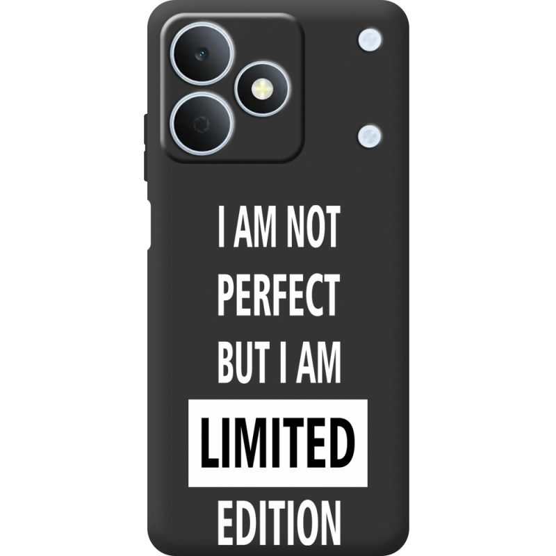 Чорний чохол BoxFace Realme Note 80 Limited Edition