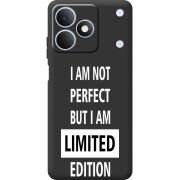 Чорний чохол BoxFace Realme Note 80 Limited Edition