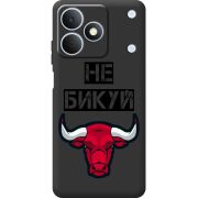 Чорний чохол BoxFace Realme Note 80 Не Бикуй