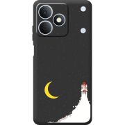Чорний чохол BoxFace Realme Note 80 Meet The Stars