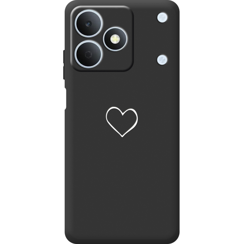 Чорний чохол BoxFace Realme Note 80 My Heart