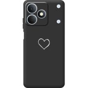 Чорний чохол BoxFace Realme Note 80 My Heart