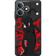 Чорний чохол BoxFace Realme Note 80 Учиха Итачи