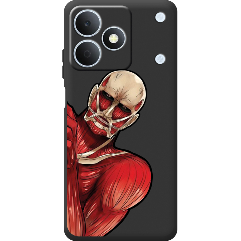 Чорний чохол BoxFace Realme Note 80 Титан