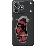 Чорний чохол BoxFace Realme Note 80 Нападение на Титана