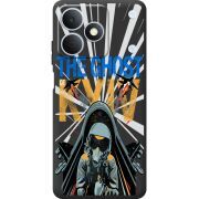 Чорний чохол BoxFace Realme Note 80 Привид Києва в дії