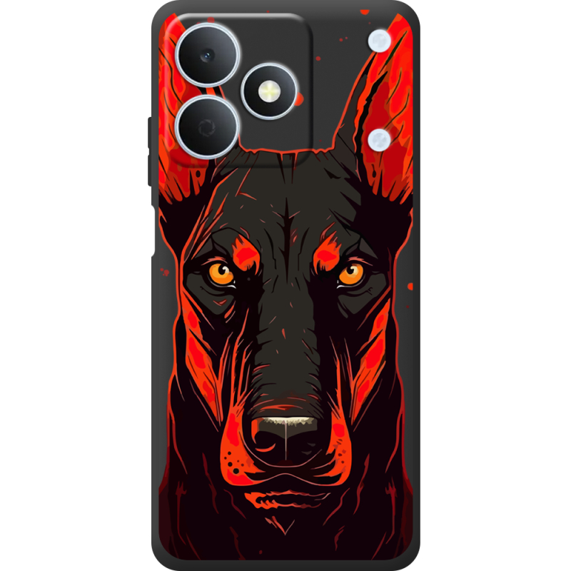 Чорний чохол BoxFace Realme Note 80 