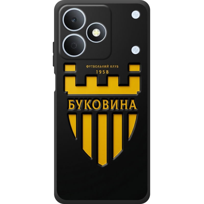 Чорний чохол BoxFace Realme Note 80 