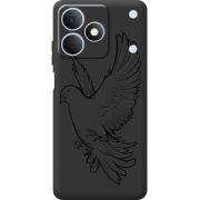 Чорний чохол BoxFace Realme Note 80 Dove