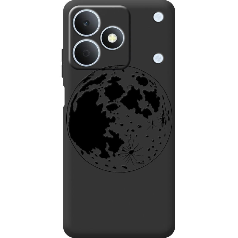 Чорний чохол BoxFace Realme Note 80 Planet