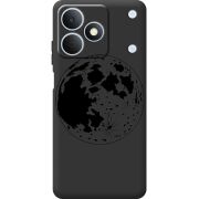 Чорний чохол BoxFace Realme Note 80 Planet