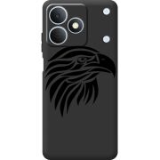 Чорний чохол BoxFace Realme Note 80 Eagle
