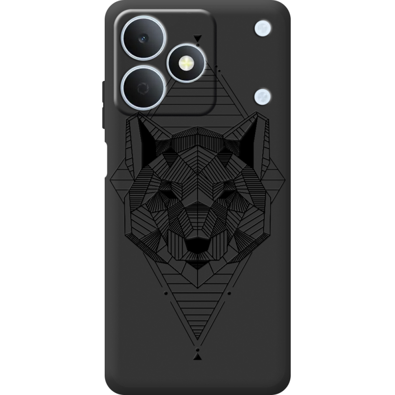Чорний чохол BoxFace Realme Note 80 