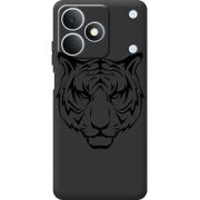 Чорний чохол BoxFace Realme Note 80 Tiger