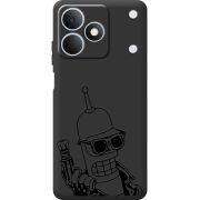 Чорний чохол BoxFace Realme Note 80 