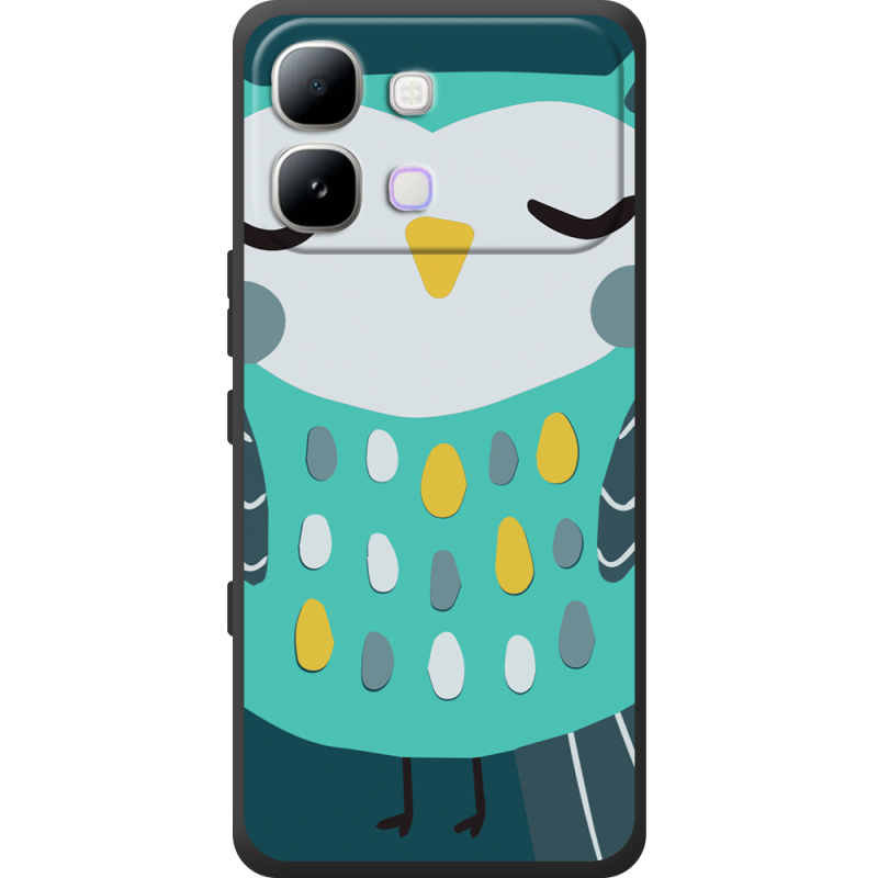 Чохол BoxFace Infinix Note Edge Green Owl