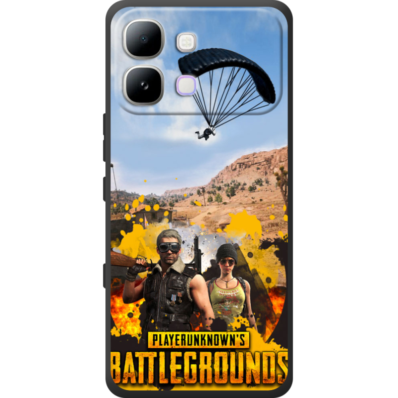 Чохол BoxFace Infinix Note Edge Pubg parachute