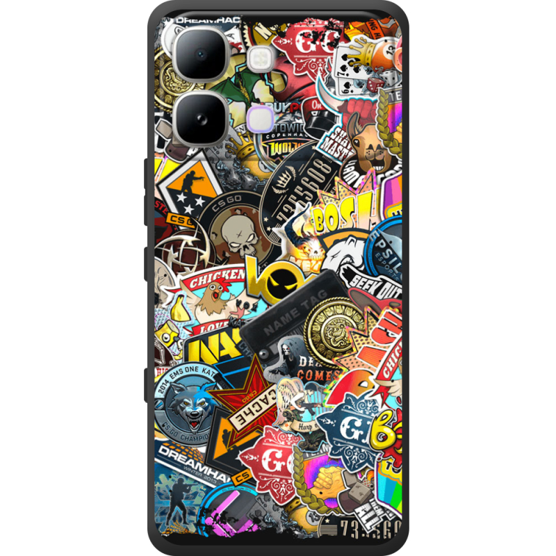 Чохол BoxFace Infinix Note Edge CS:Go Stickerbombing