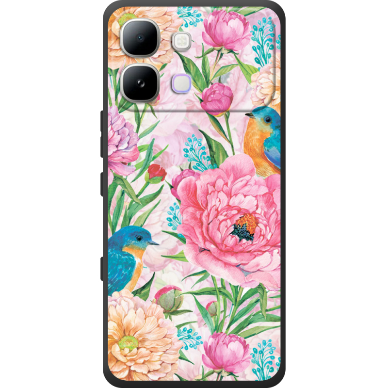 Чохол BoxFace Infinix Note Edge Birds in Flowers