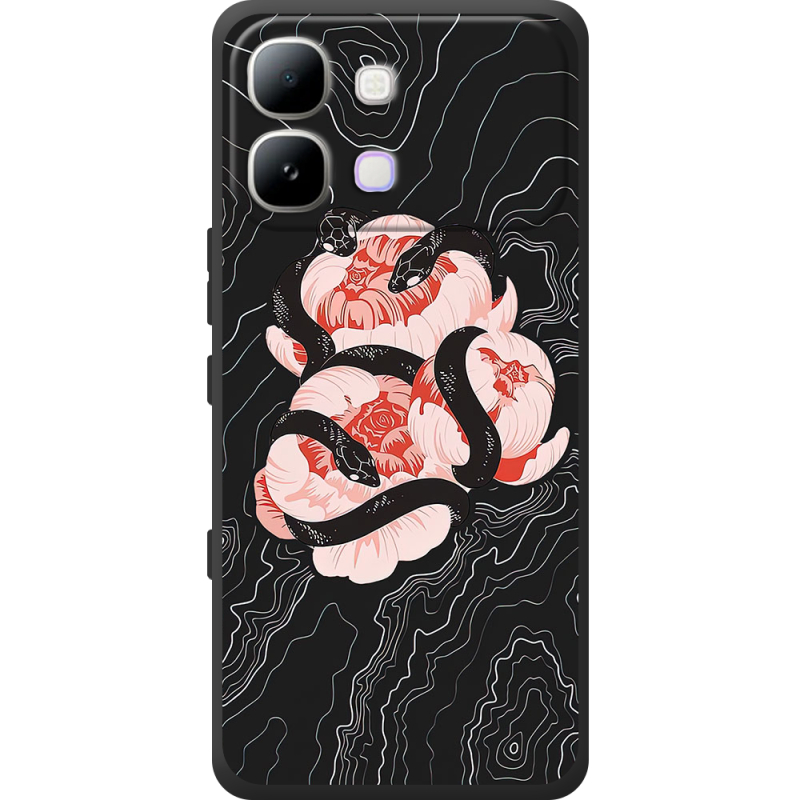 Чохол BoxFace Infinix Note Edge Snake Rose