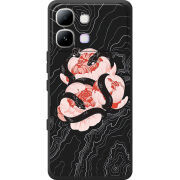 Чохол BoxFace Infinix Note Edge Snake Rose