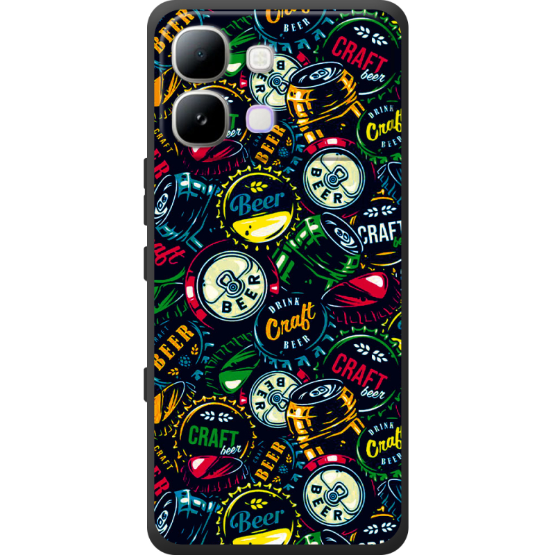 Чохол BoxFace Infinix Note Edge Bottle Caps