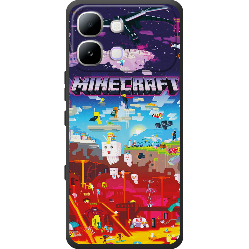 Чохол BoxFace Infinix Note Edge Minecraft World Beyond