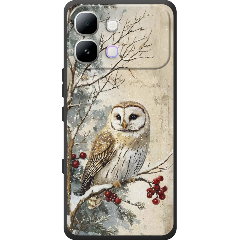 Чохол BoxFace Infinix Note Edge Christmas Owl
