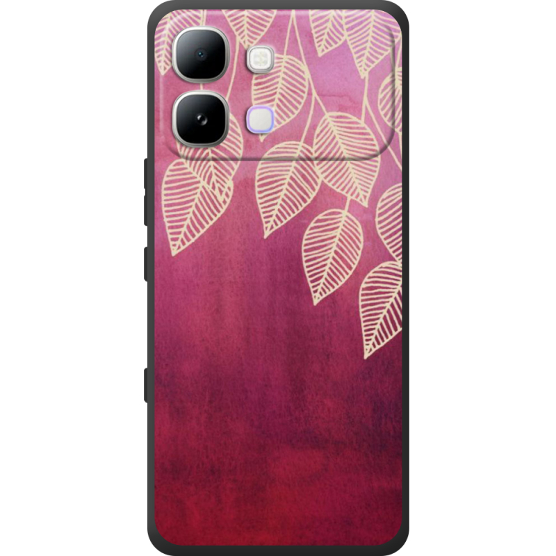 Чохол BoxFace Infinix Note Edge Gold Leaves