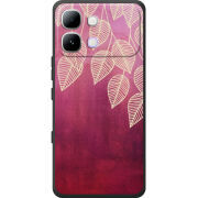 Чохол BoxFace Infinix Note Edge Gold Leaves