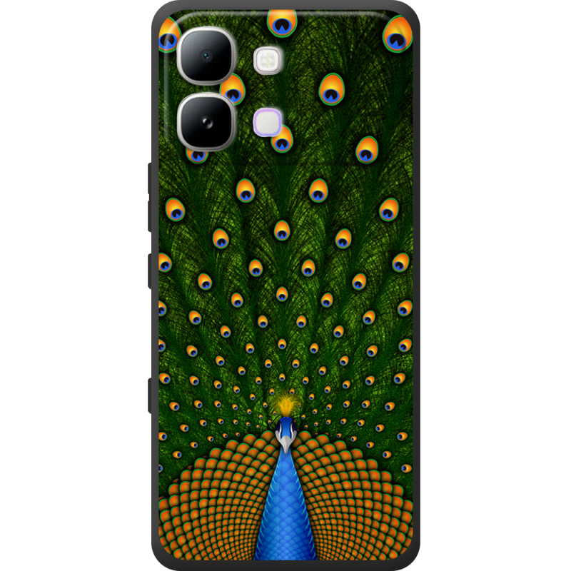 Чохол BoxFace Infinix Note Edge Peacocks Tail