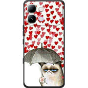Чохол BoxFace Infinix Note Edge Raining Hearts
