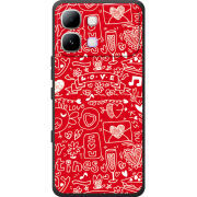 Чохол BoxFace Infinix Note Edge Happy Valentines