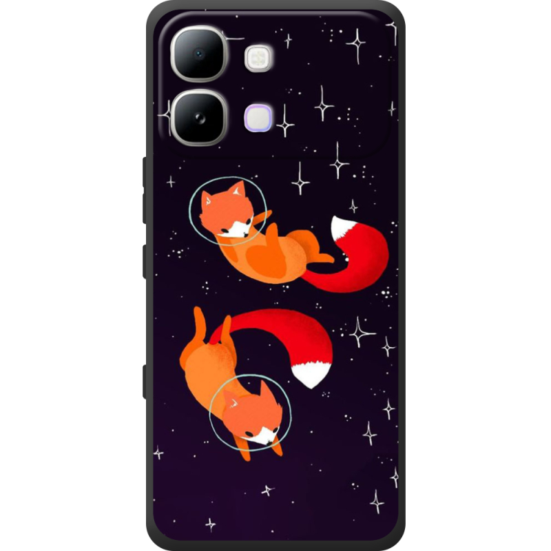 Чохол BoxFace Infinix Note Edge Fox-Astronauts