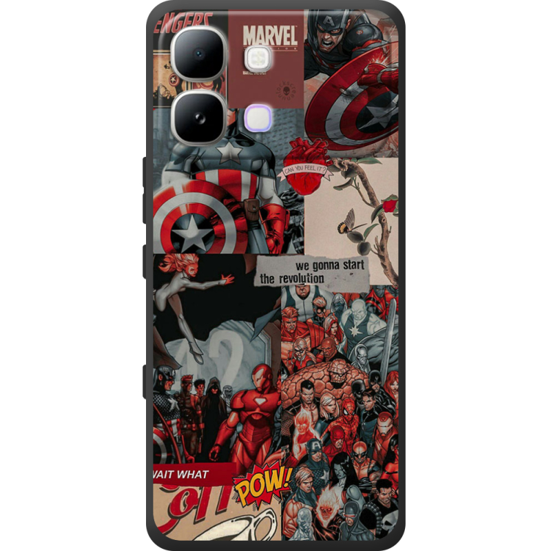 Чохол BoxFace Infinix Note Edge Marvel Avengers
