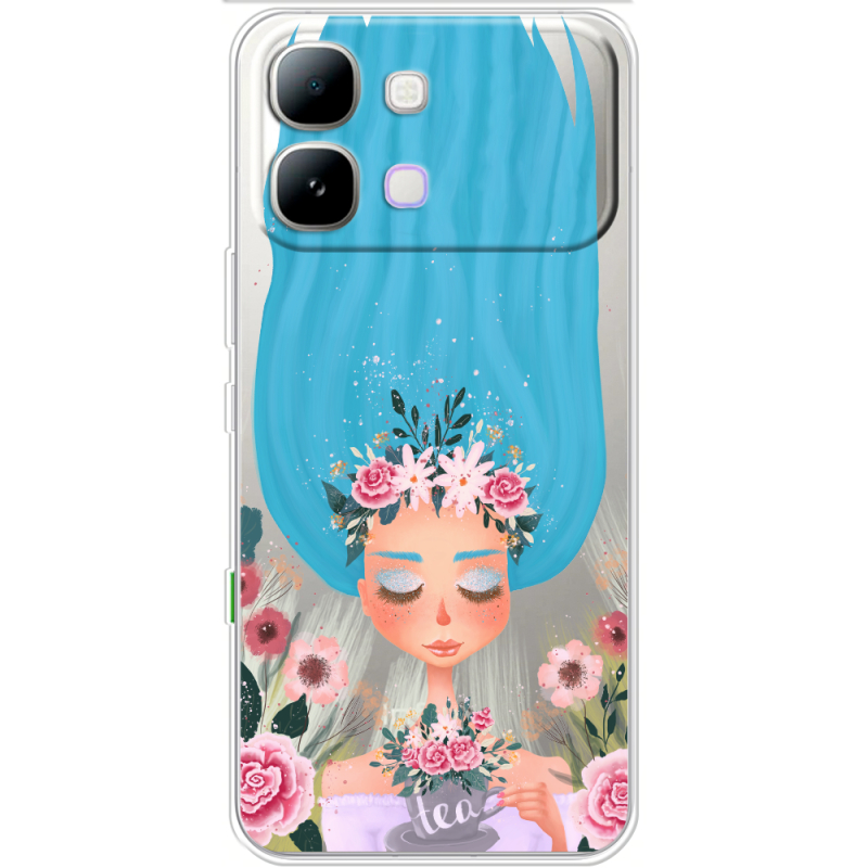 Прозорий чохол BoxFace Note Edge Blue Hair