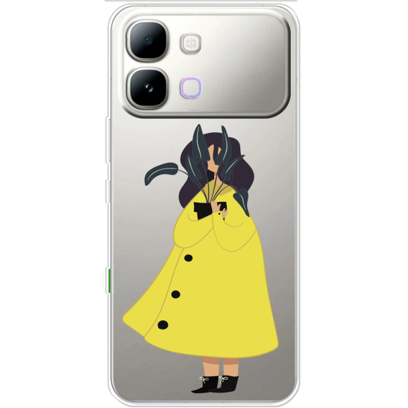 Прозорий чохол BoxFace Note Edge Just a Girl