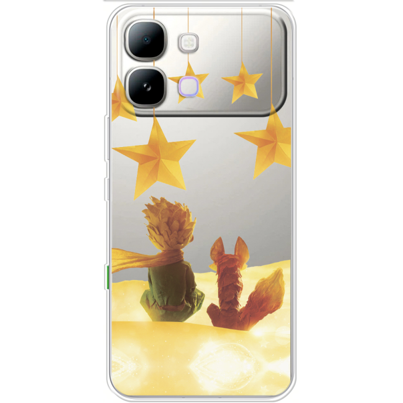 Прозорий чохол BoxFace Note Edge Little Prince