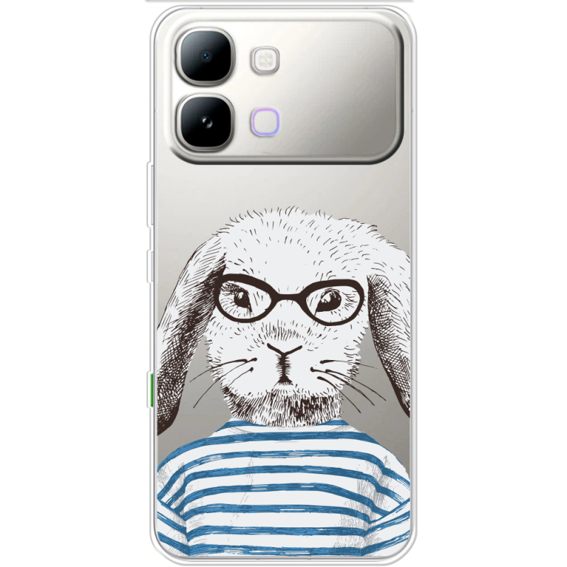Прозорий чохол BoxFace Note Edge MR. Rabbit