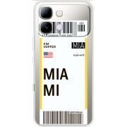 Прозорий чохол BoxFace Note Edge Ticket Miami