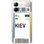 Прозорий чохол BoxFace Note Edge Ticket Kiev